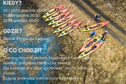 Trening kajakowy