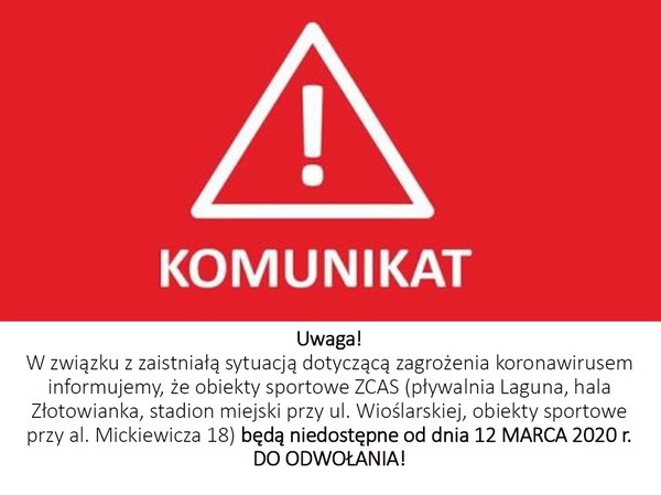 Komunikat!