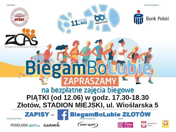 Biegam Bo Lubię! Nowy projekt w Złotowie!