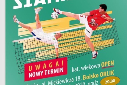 Turniej Siatkonogi - nowy termin!