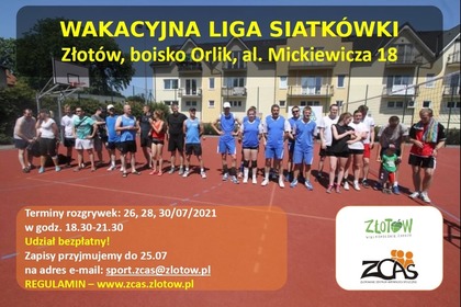 Wakacyjna Liga Siatkówki!