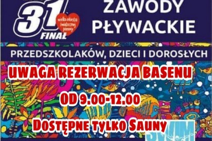 Rezerwacja basenu 29.01.2023