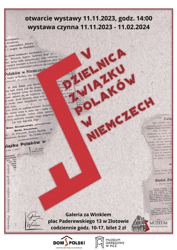 11 listopada otwarcie wystawy „V dzielnica ZPwN”