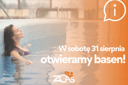 Otwarcie basenu - 31 sierpnia 2024