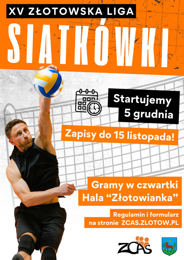 XV Złotowska Liga Siatkówki!
