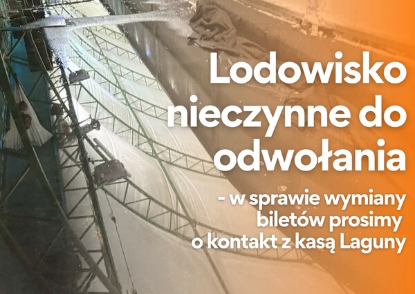 Lodowisko nieczynne do odwołania 