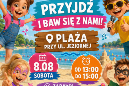 wakacyjne Animacje Dla Dzieci na Plaży